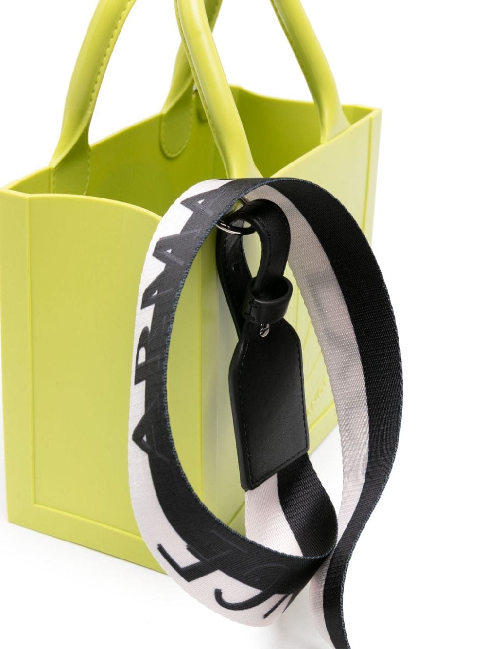 Armani Exchange logo-embossed tote bag - Image 3