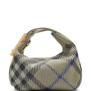 Burberry mini Peg checked tote bag