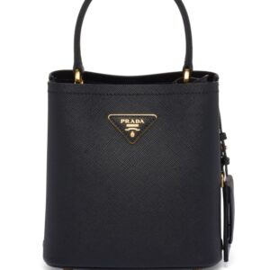 Prada small Panier leather tote bag