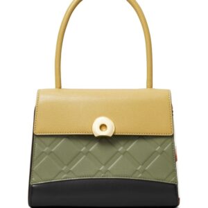 Tory Burch Deville coloublock leather bag