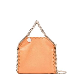 Stella McCartney small Falabella whipstitch-chain tote bag