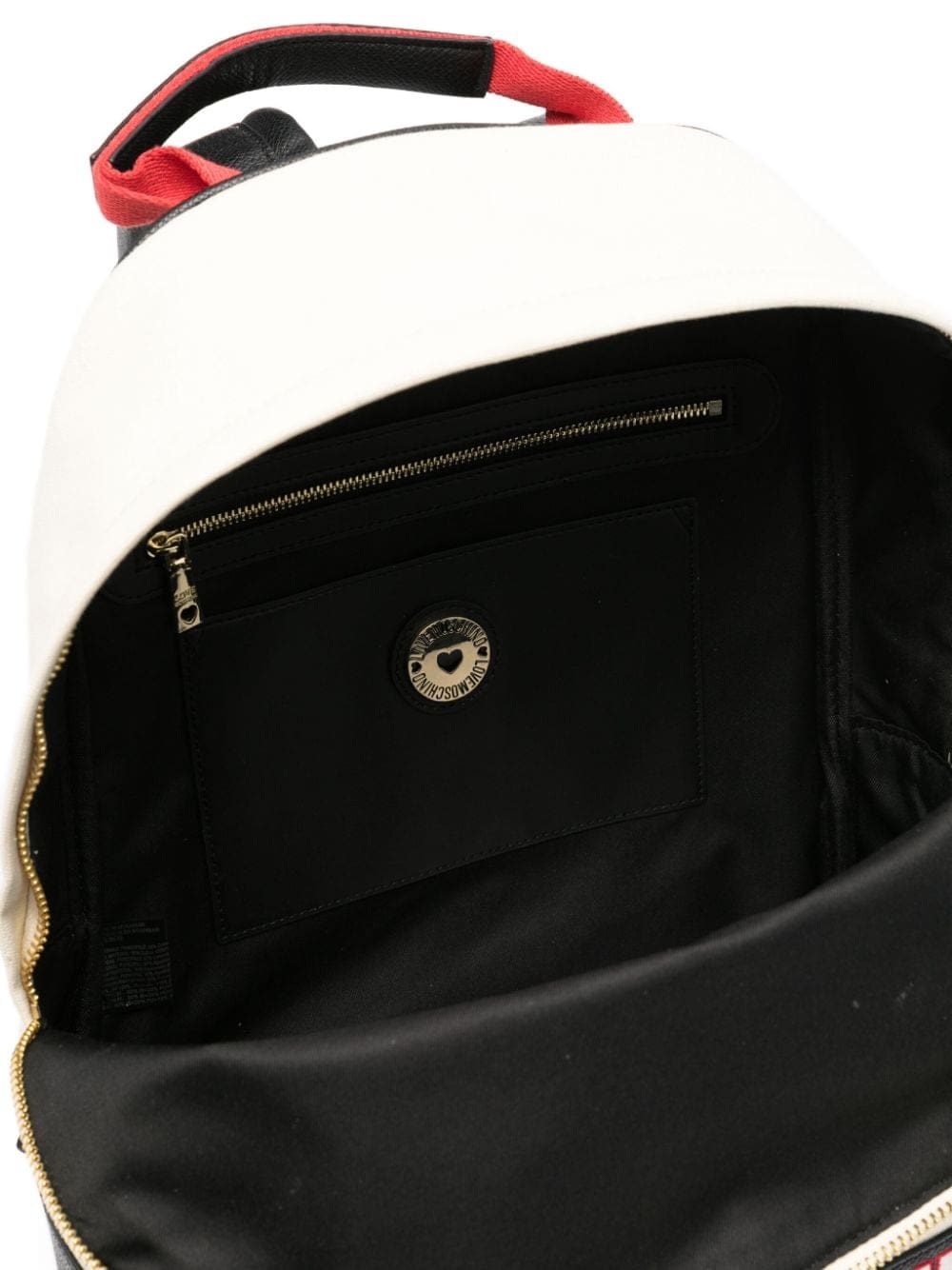 Love Moschino logo-embroidered backpack - Image 5