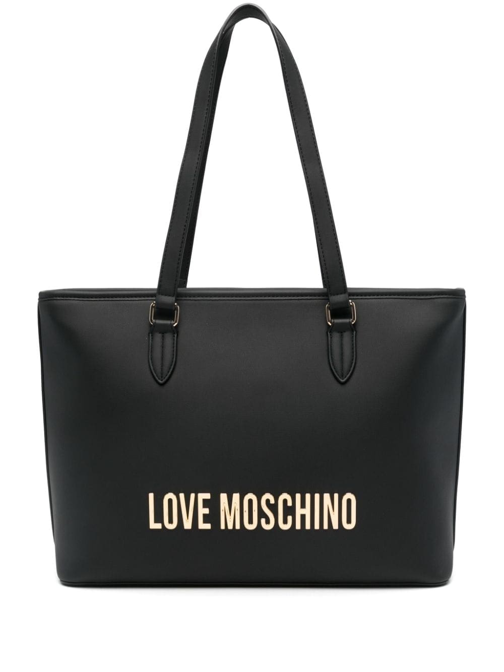 Love Moschino logo-lettering tote bag
