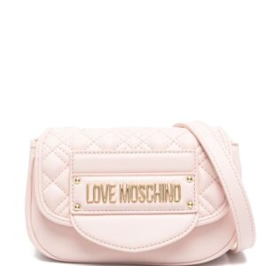 Love Moschino logo-lettering cross body bag