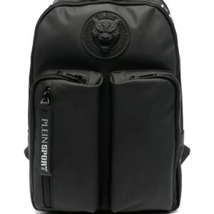 Plein Sport Boston logo-embossed backpack