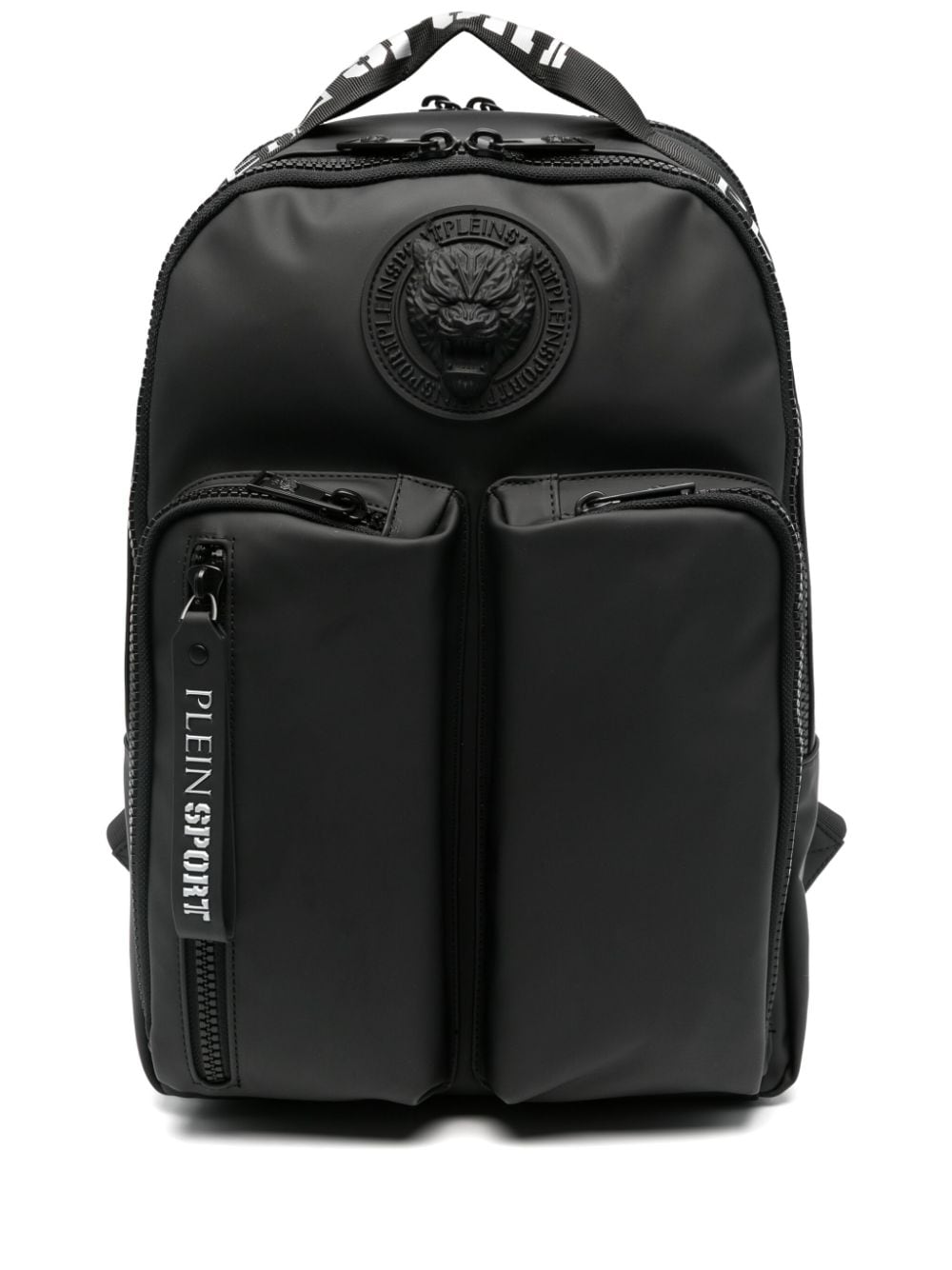 Plein Sport Boston logo-embossed backpack