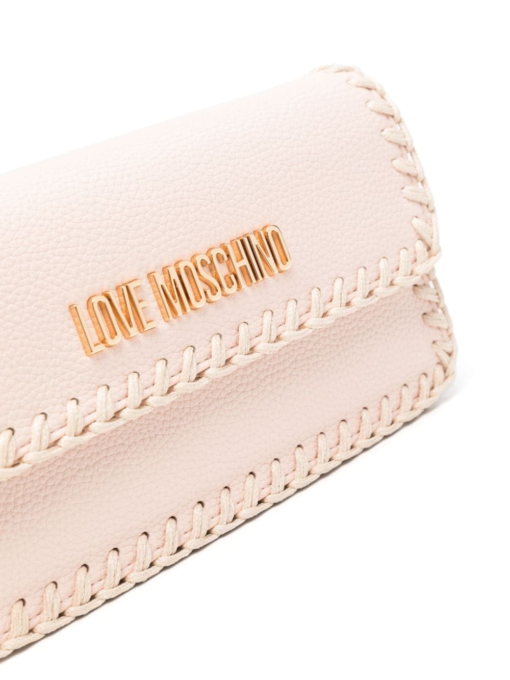Love Moschino logo-lettering shoulder bag - Image 4
