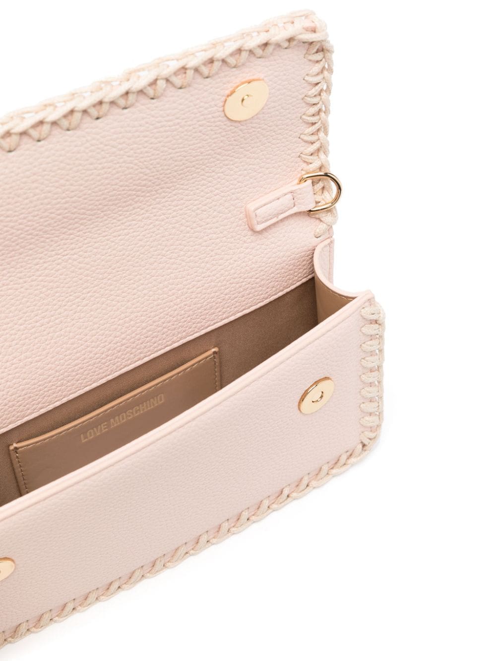 Love Moschino logo-lettering shoulder bag - Image 5