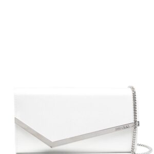 Jimmy Choo Emmie satin clutch
