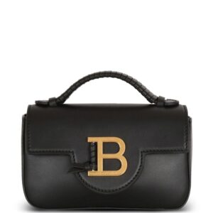 Balmain Bbuzz logo-plaque mini bag