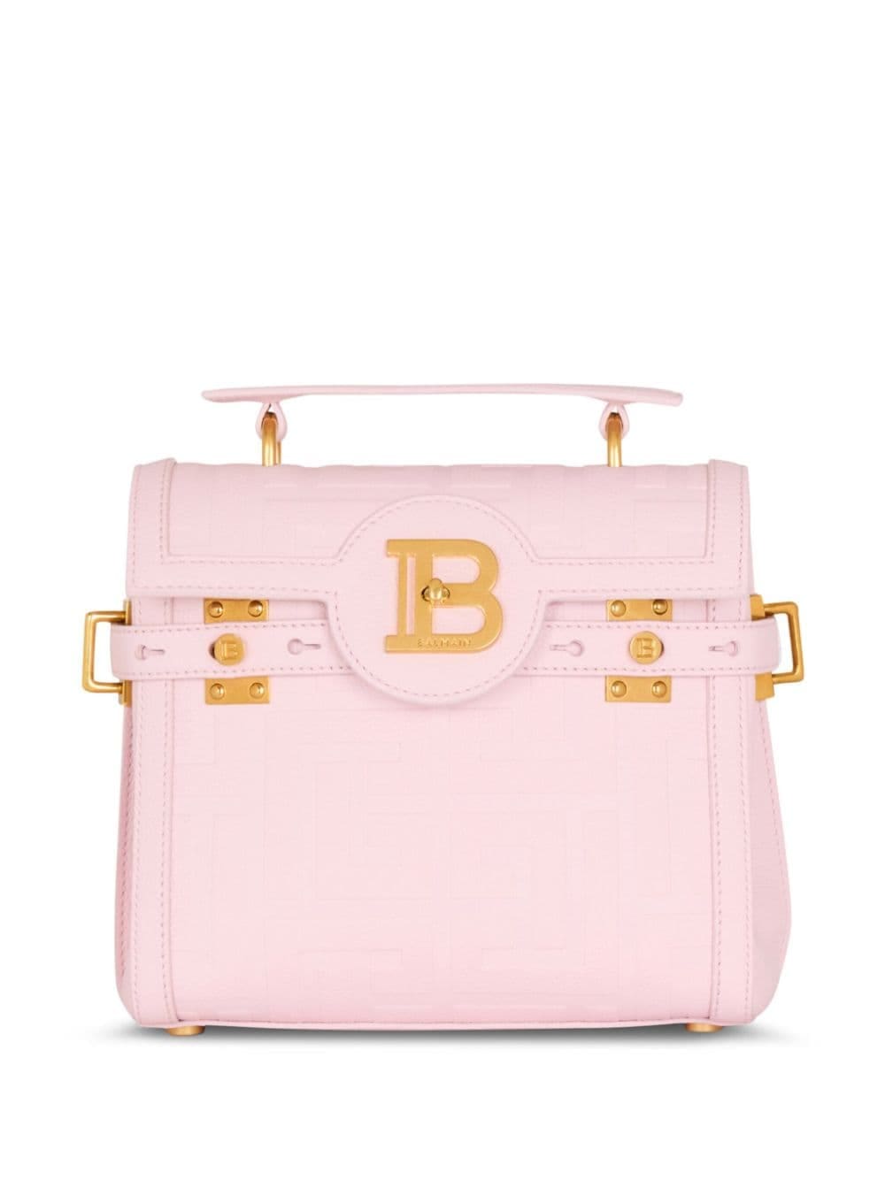 Balmain B-Buzz 23 leather tote bag