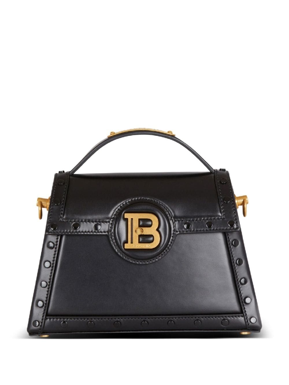 Balmain B-Buzz Dynasty leather tote bag
