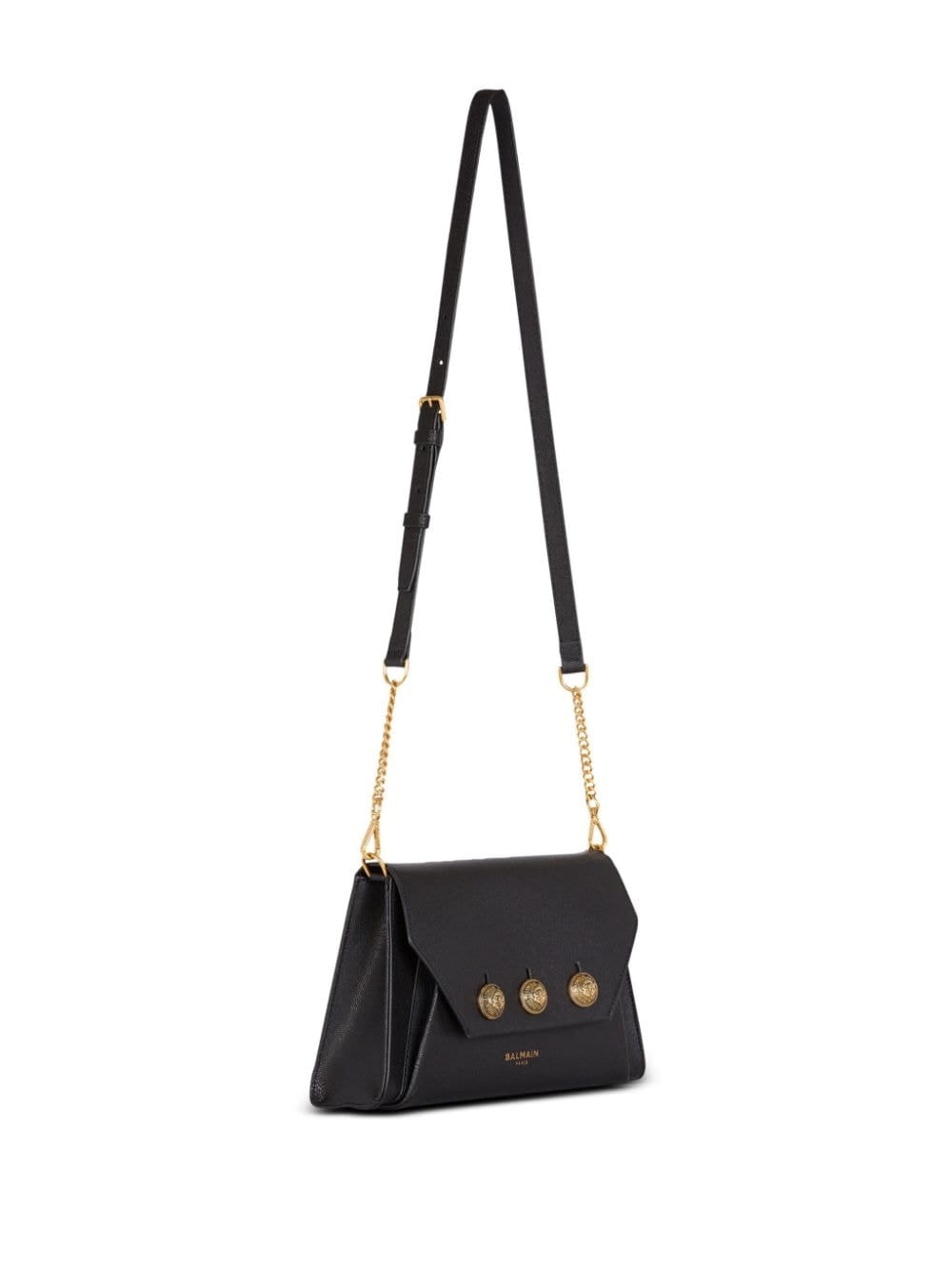 Balmain Emblème leather crossbody bag - Image 4