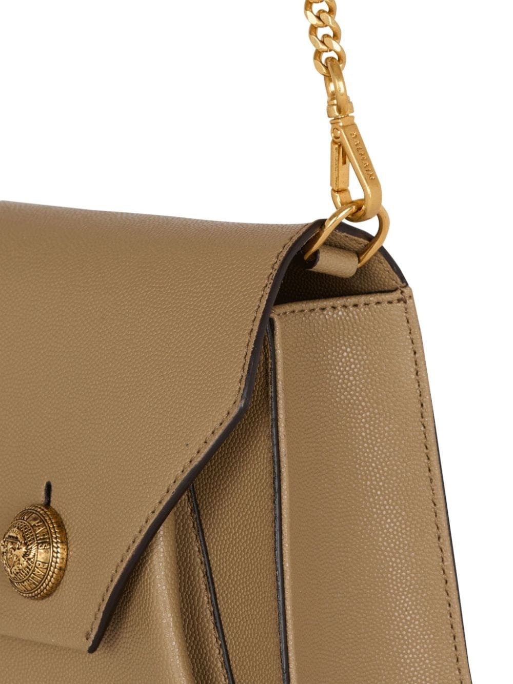 Balmain Emblème leather crossbody bag - Image 5
