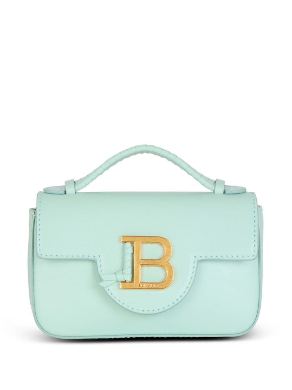 Balmain B-Buzz 17 leather mini bag