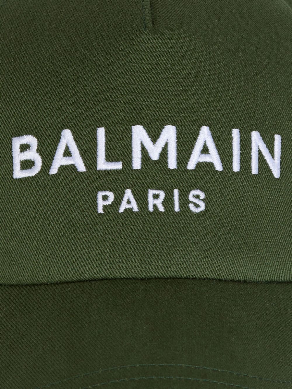 Balmain logo-embroidered cotton cap - Image 4