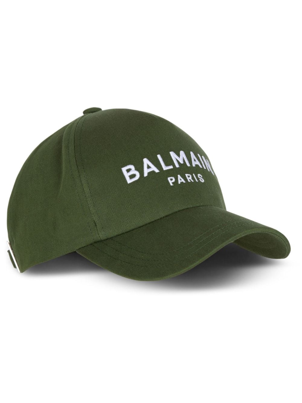 Balmain logo-embroidered cotton cap