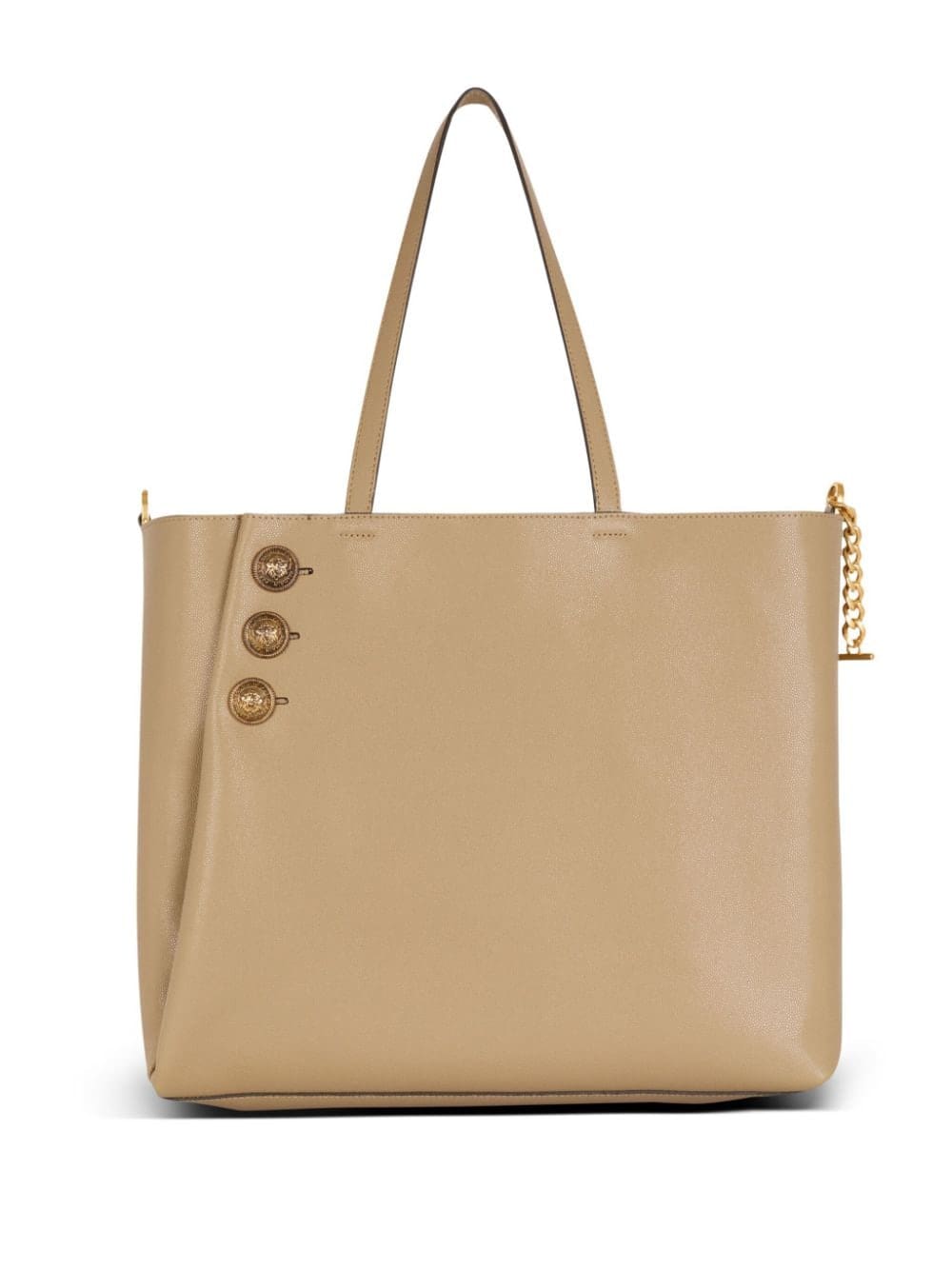 Balmain Emblème leather tote bag - Image 3