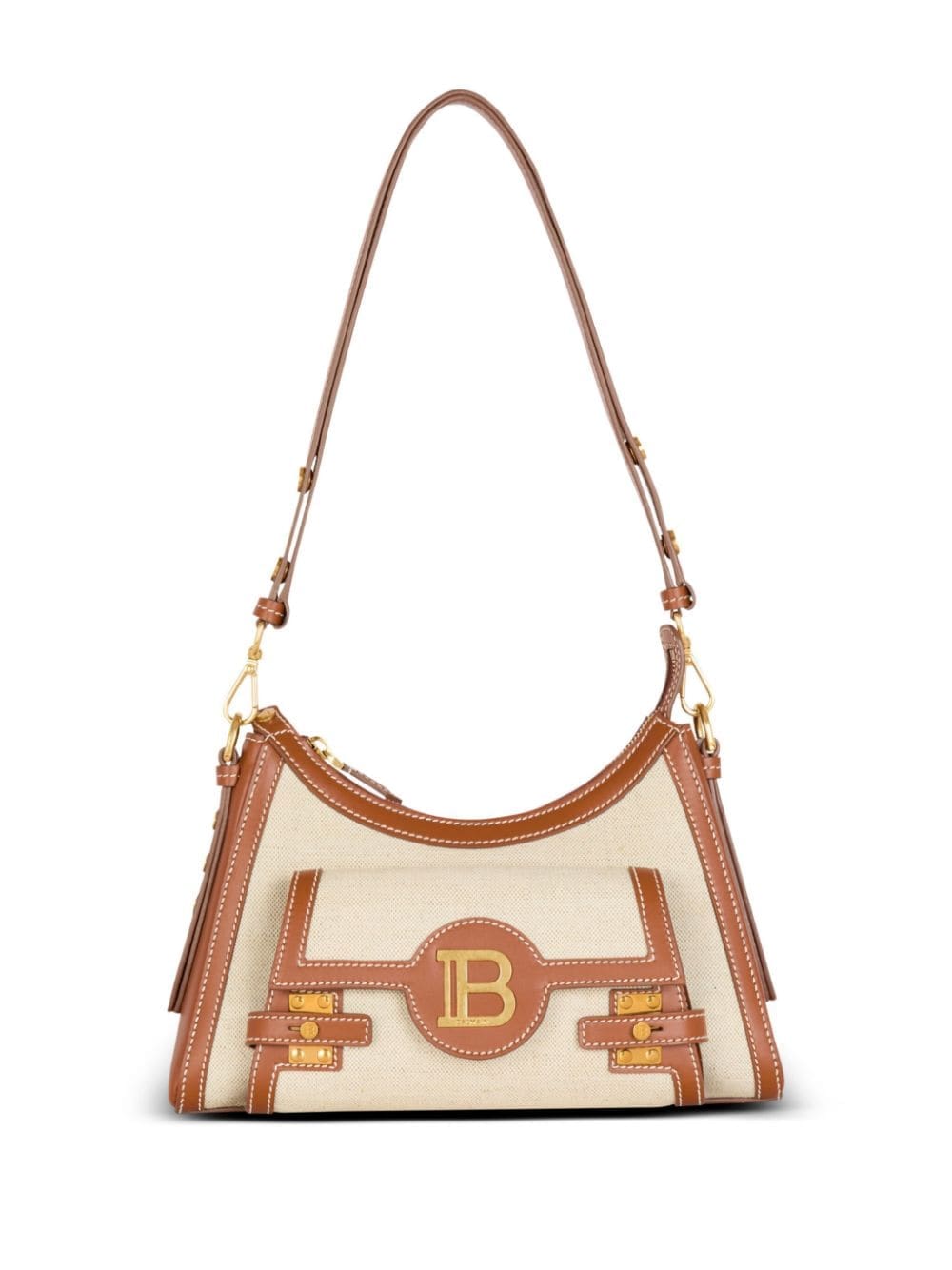 Balmain B-Buzz canvas shoulder bag