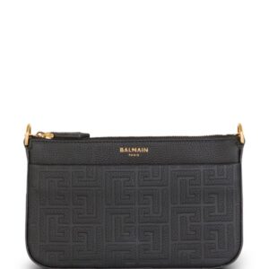 Balmain 1945 PB Labyrinth monogram mini bag