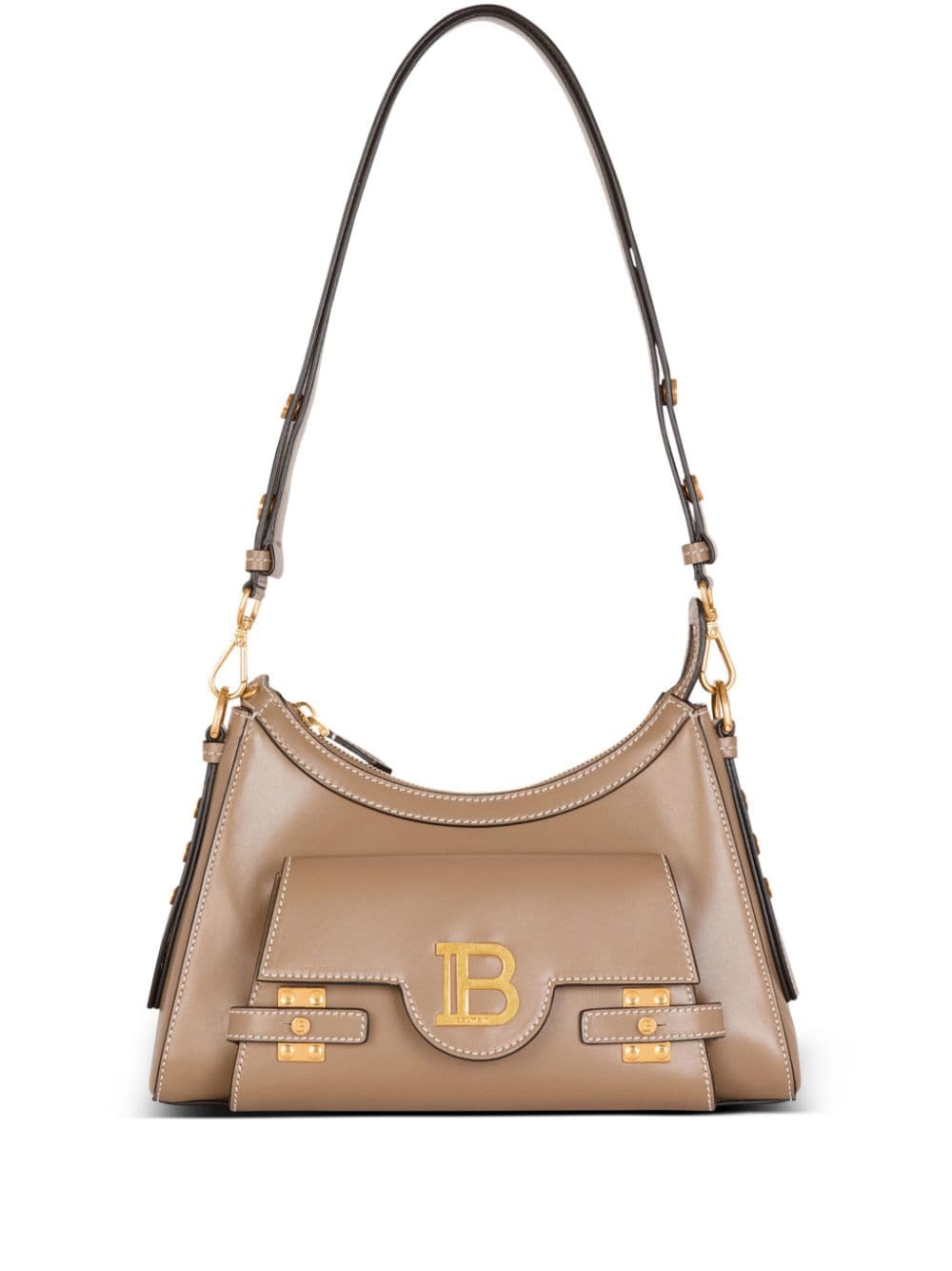 Balmain B-Buzz leather shoulder bag