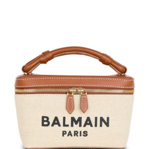 Balmain B-Army canvas tote bag