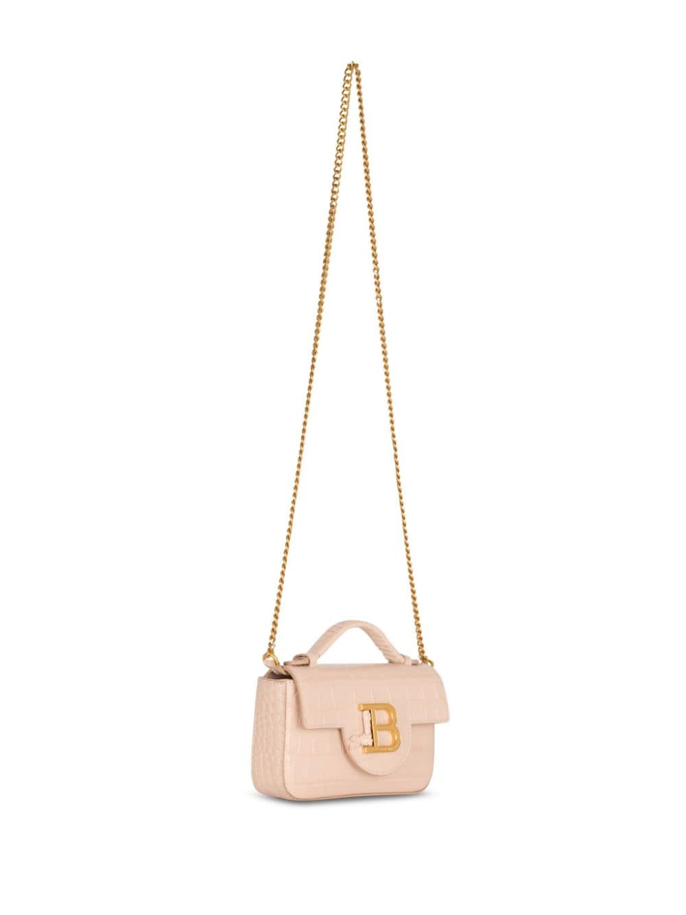 Balmain B-Buzz 17 leather mini bag - Image 5