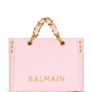 Balmain 1945 Soft leather tote bag