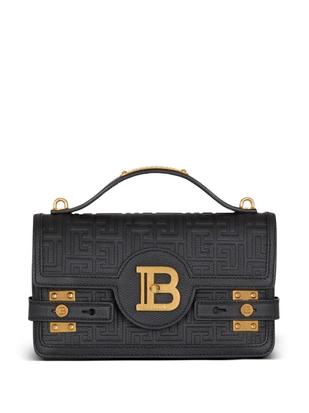 Balmain B-Buzz 24 leather tote bag