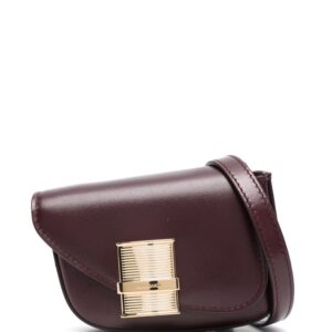 Ferragamo logo-engraved leather mini bag