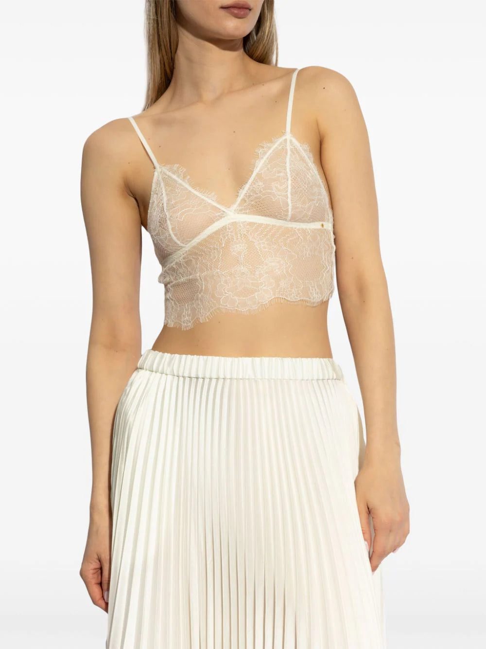 ANINE BING lace longline bralette - Image 3