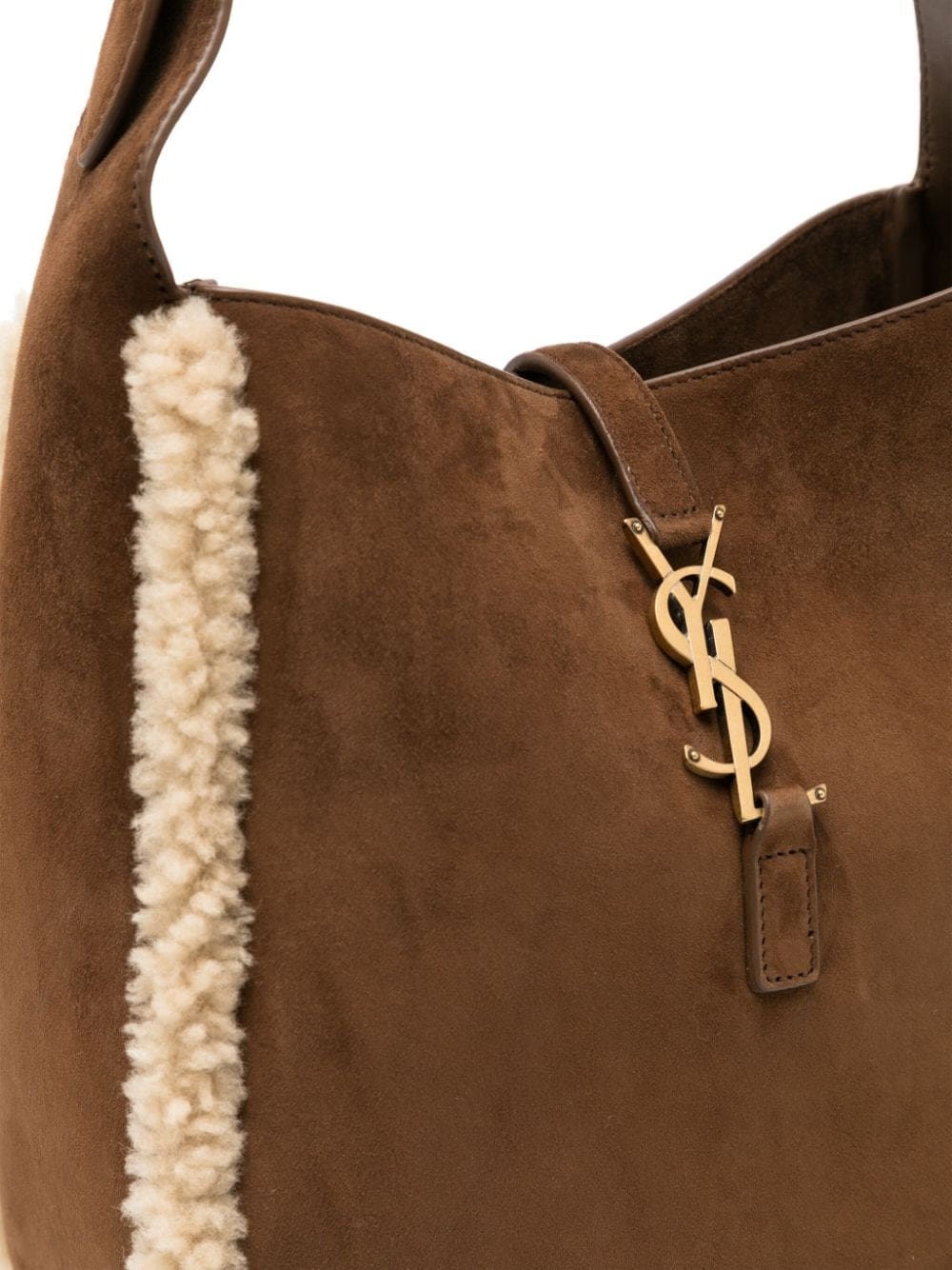 Saint Laurent small Le 5 à 7 suede shoulder bag - Image 4