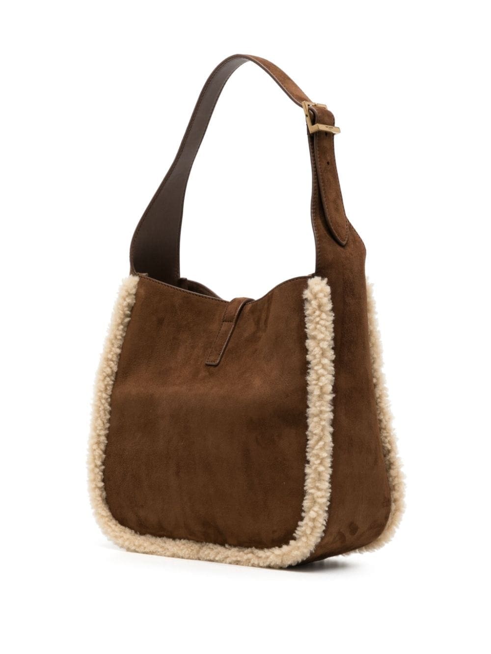 Saint Laurent small Le 5 à 7 suede shoulder bag - Image 3