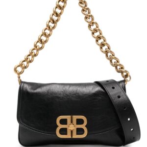 Balenciaga small BB flap leather bag