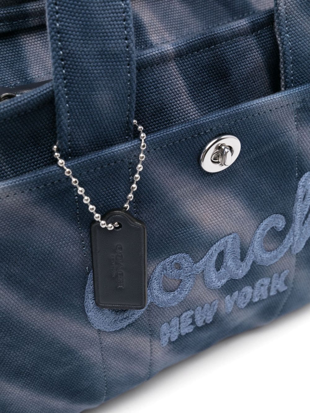 Coach tie-dye pattern tote bag - Image 4