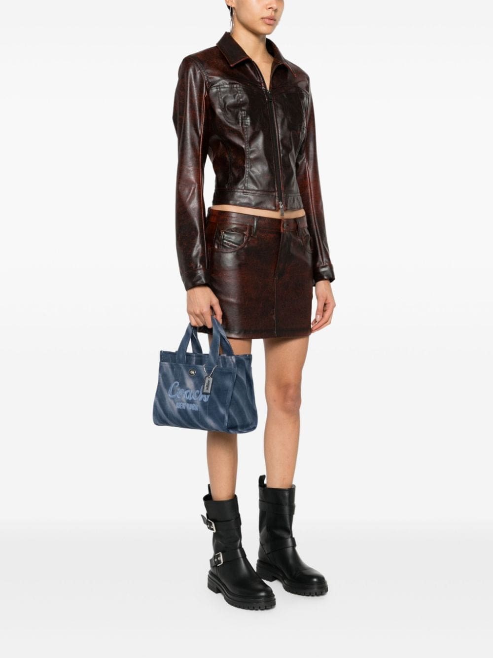 Coach tie-dye pattern tote bag - Image 2