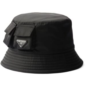 Prada triangle-logo bucket hat