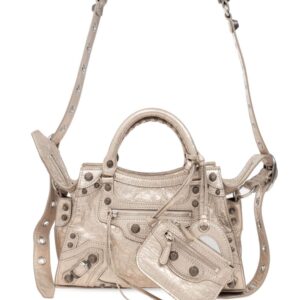 Balenciaga gold Cagole mini shoulder bag