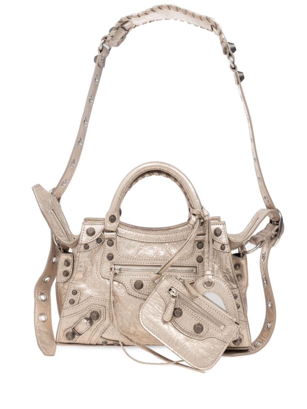 Balenciaga gold Cagole mini shoulder bag