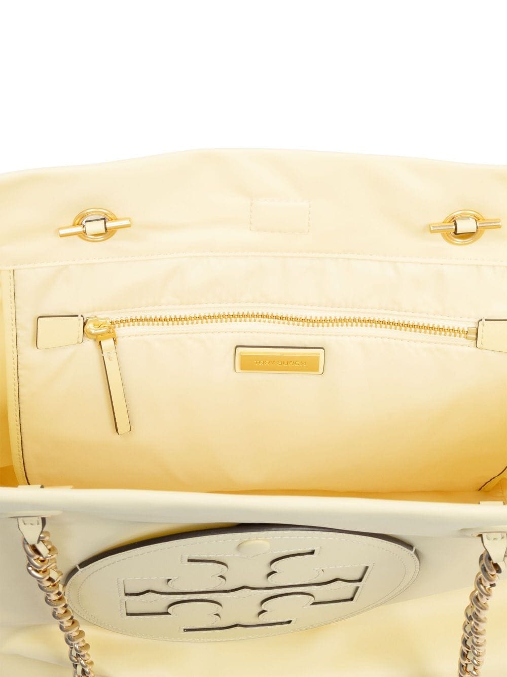 Tory Burch Ella logo-patch tote bag - Image 5