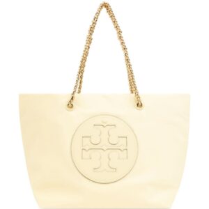 Tory Burch Ella logo-patch tote bag