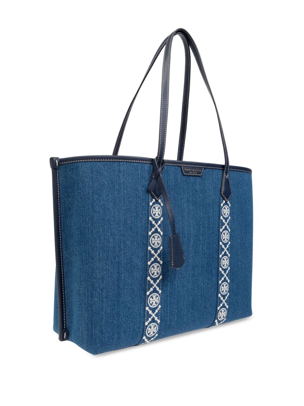 Tory Burch Perry denim tote bag - Image 4
