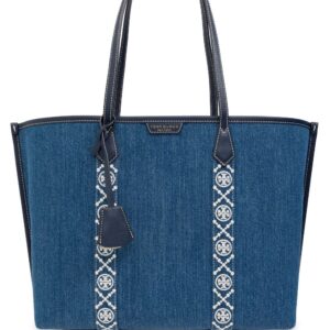 Tory Burch Perry denim tote bag