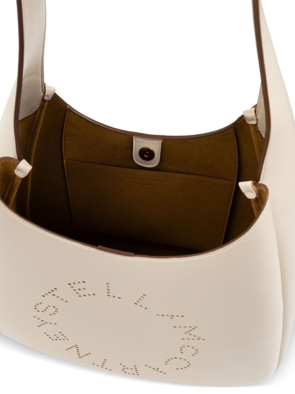 Stella McCartney logo-perforated faux-leather tote bag - Image 5