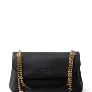 Prada medium leather shoulder bag