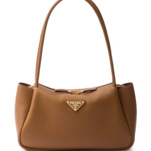 Prada medium leather tote bag