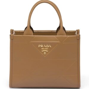 Prada mini Symbole leather tote bag
