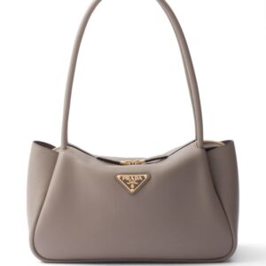 Prada medium leather tote bag