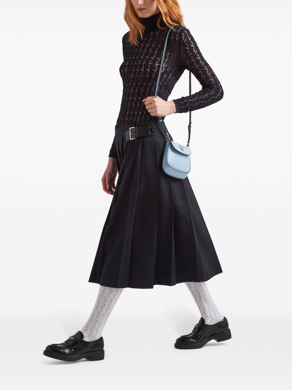 Prada Cleo Brushed Leather Mini Bag - Image 2