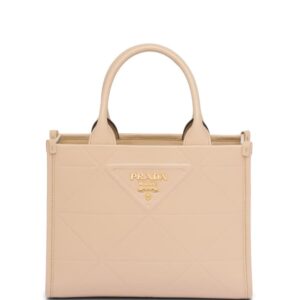 Prada mini Symbole leather tote bag